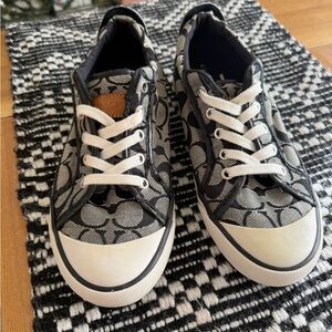 Coach Barrett Original Sneakers - Black and White Women’s